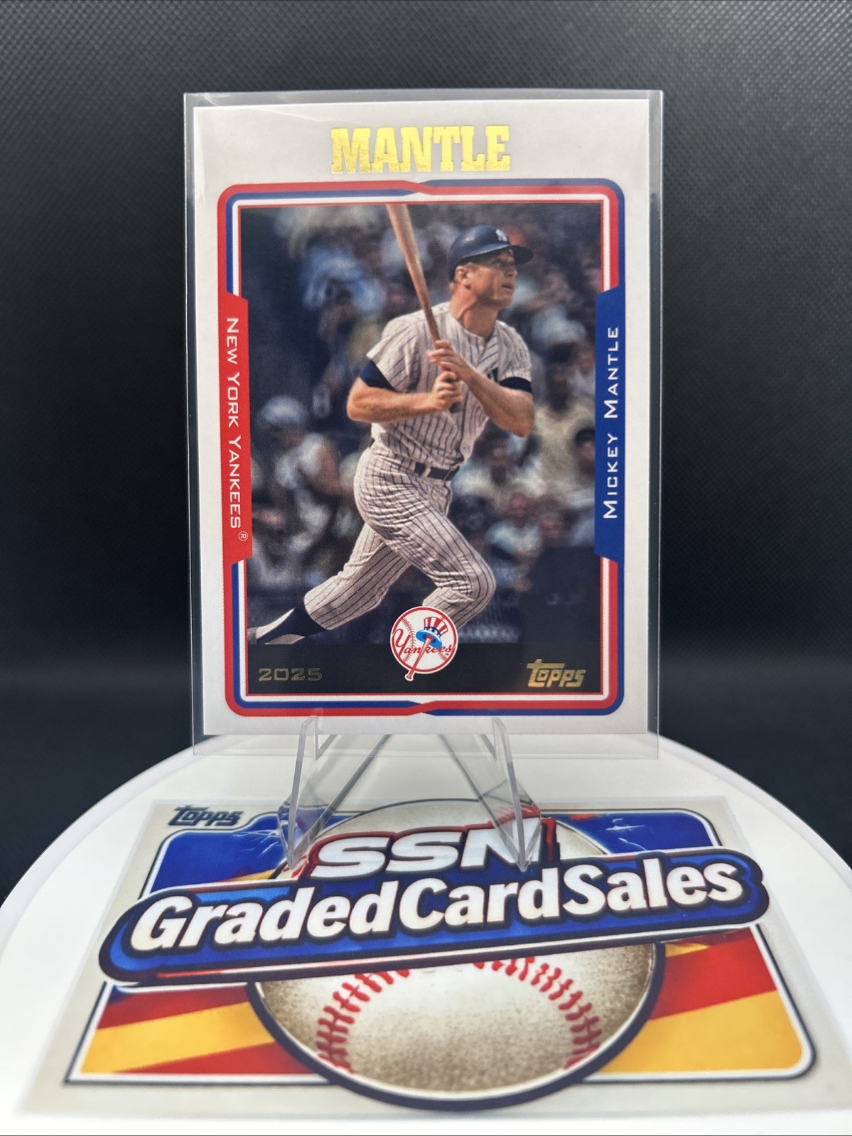 2025 Topps Archives - 2005 Topps Mickey Mantle #252