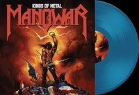 Manowar Limited Edition Transparent Blue Vinyl - Kings Of Metal 1 X 12 - G4Z