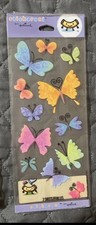 Stickeroni Hallmark Butterfly Stickers New Vtg