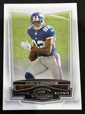 MARIO MANNINGHAM 2008 Donruss Classics #199 Rookie Card RC NY Giants #194/999. rookie card picture
