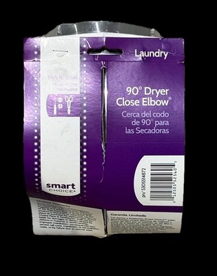Smart Choice 90 Degree Close Elbow Dryer Vent