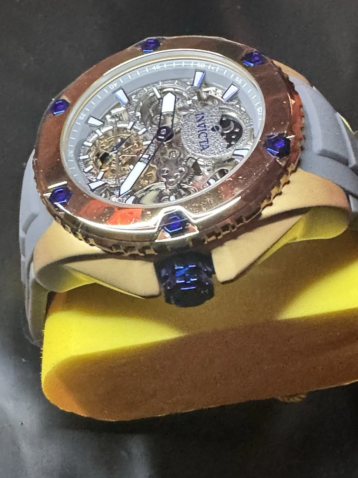 DUAL TIME INVICTA AKULA AUTOMATIC MEN'S WATCH -51MM, CHARCOAL  - Image 3 of 4