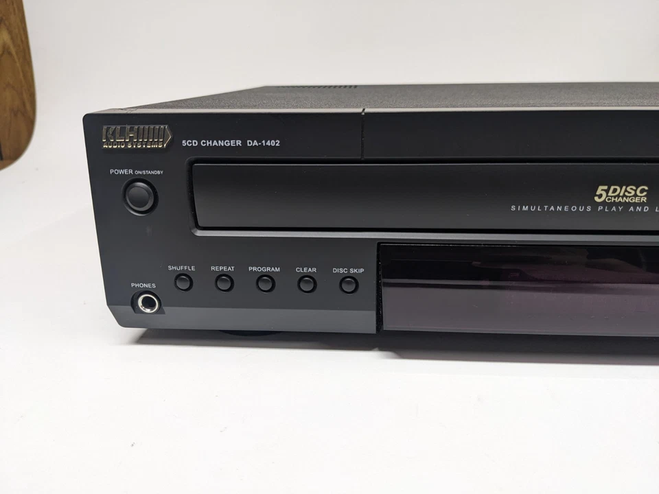 KLH DA1402 5-Disc Stereo CD Changer/Player - Fully Functional - Image 2 of 4