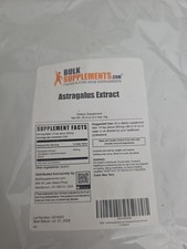 Bulk Supplements Astragalus Extract, 1kg 2.2 Lbs 