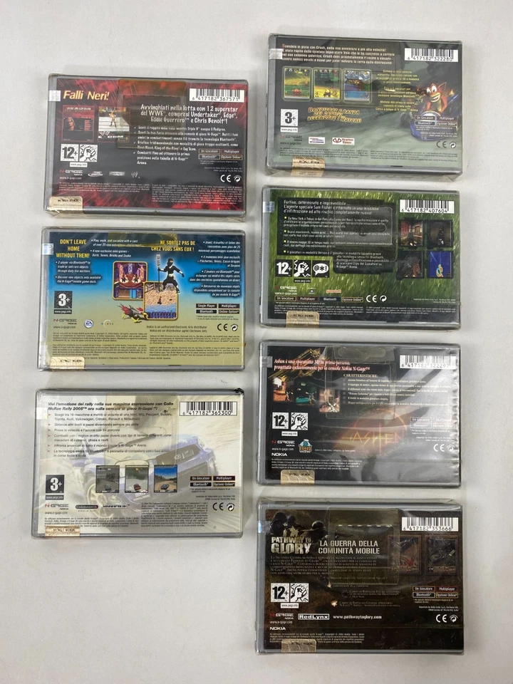 Ashen Crash Nitro Kart WWE Sims Pathway Nokia N-gage Game New Sealed - Image 3 of 4