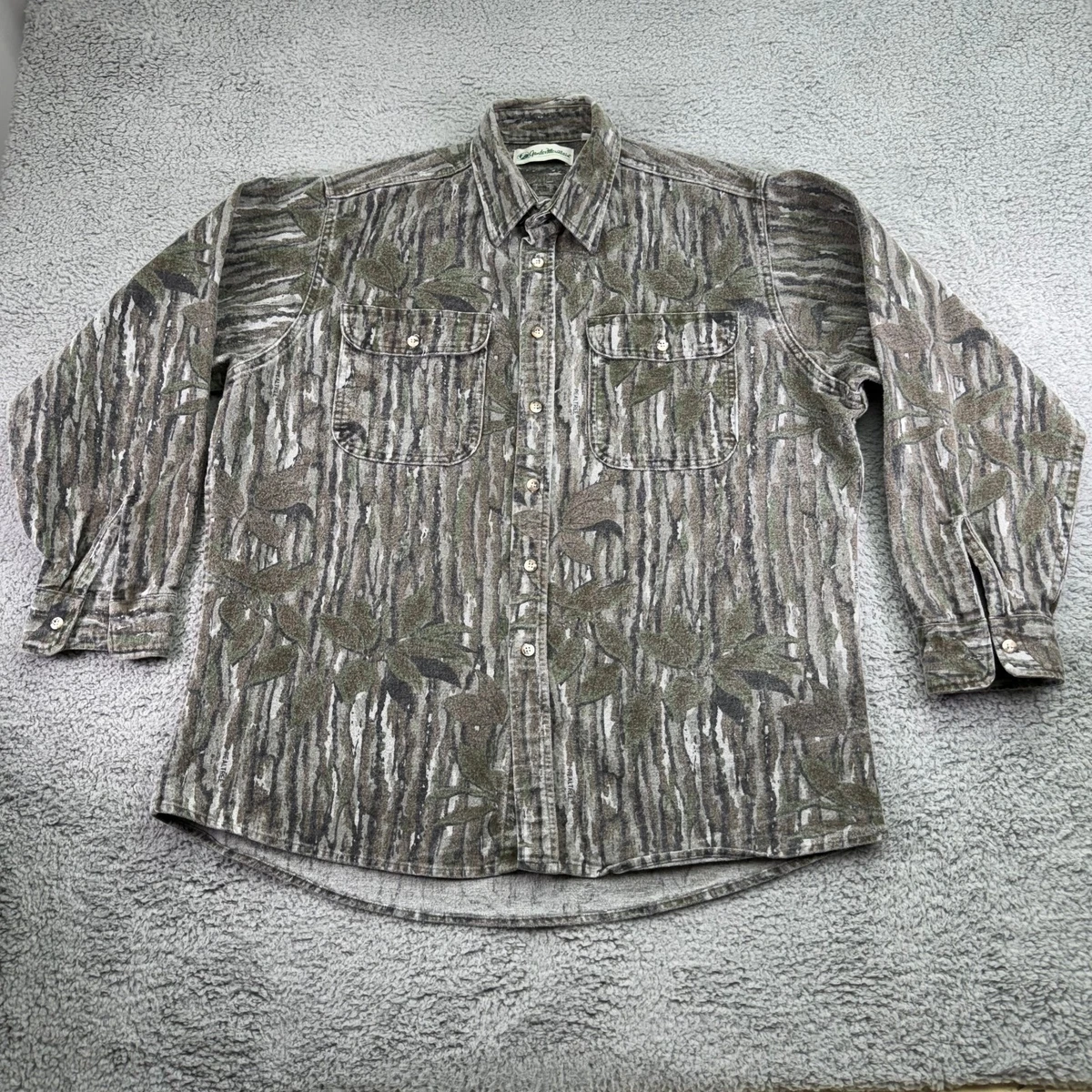 Gander Mountain Guide Series GS VTG 90s Chemise boutonnée à