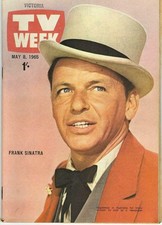 TV WEEK (Victoria) May 8 1965 FRANK SINATRA