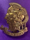 Genuine WW1 28th County of London Bn (Artist Rifles) GM Cap Badge w/slider