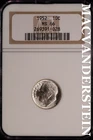 1952 Roosevelt Dime - NGC MS 66 - Scarce  No Reserve  #SLK446
