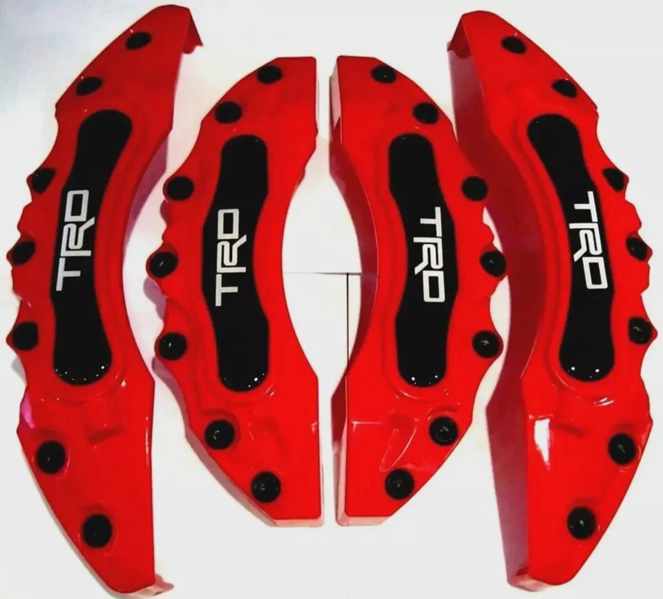 4x Cubiertas de pinza de freno para TRD Toyota Fortuner, Hilux, RAV4, Tundra Foto 2 de 4