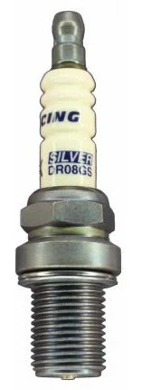 Brisk USA DR08GS Silver Racing Spark Plug 14mm Thread 19mm-3/4 Reach 16mm-5/8 He