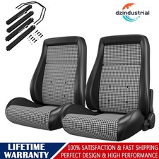 2x Reclinable Seats W Slider Kit For Buick Lesabre Regal Olds 442 98 Cultlass 2x Reclinable Seats W Slider Kit For Buick Lesabre Regal Olds 442 98 Cultlass