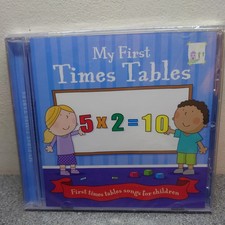 My First Times Tables CD - New & Sealed. First Times Tables for Children. 