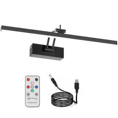 Battery Picture Light, 5200mAh Rechargeable Picture Lights with Remote Timer ...