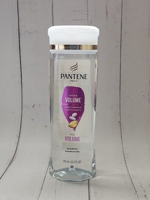 Pantene Pro-V Sheer Volume + Provitamine B5 Shampoo, 12 fl oz 