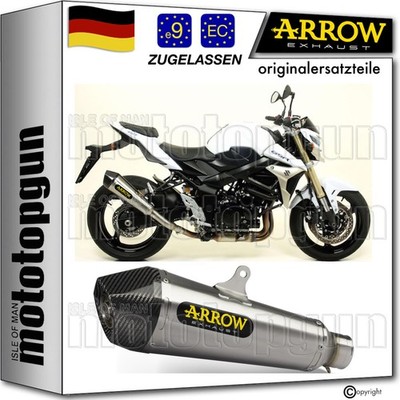 ARROW AUSPUFF ZUGELASSEN X-KONE NICHROM C SUZUKI GSR 750 2011 11 2012 12 2013 13