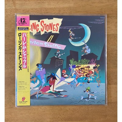 The Rolling Stones/Harlem Shuffle, Japan Issue, with Obi Vinyl VG+