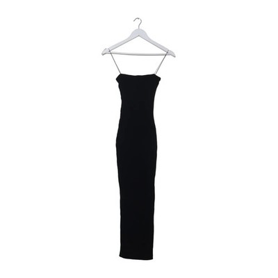Meshki, Maxikleid, Größe: XS, Schwarz, Baumwolle/Elasthan/Polyester #2hC