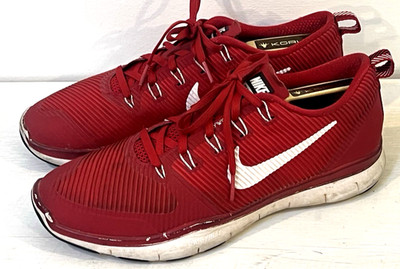Nike Free Train Versatility Red Training Men's 10 Shoes Sneakers 2016 833257-410