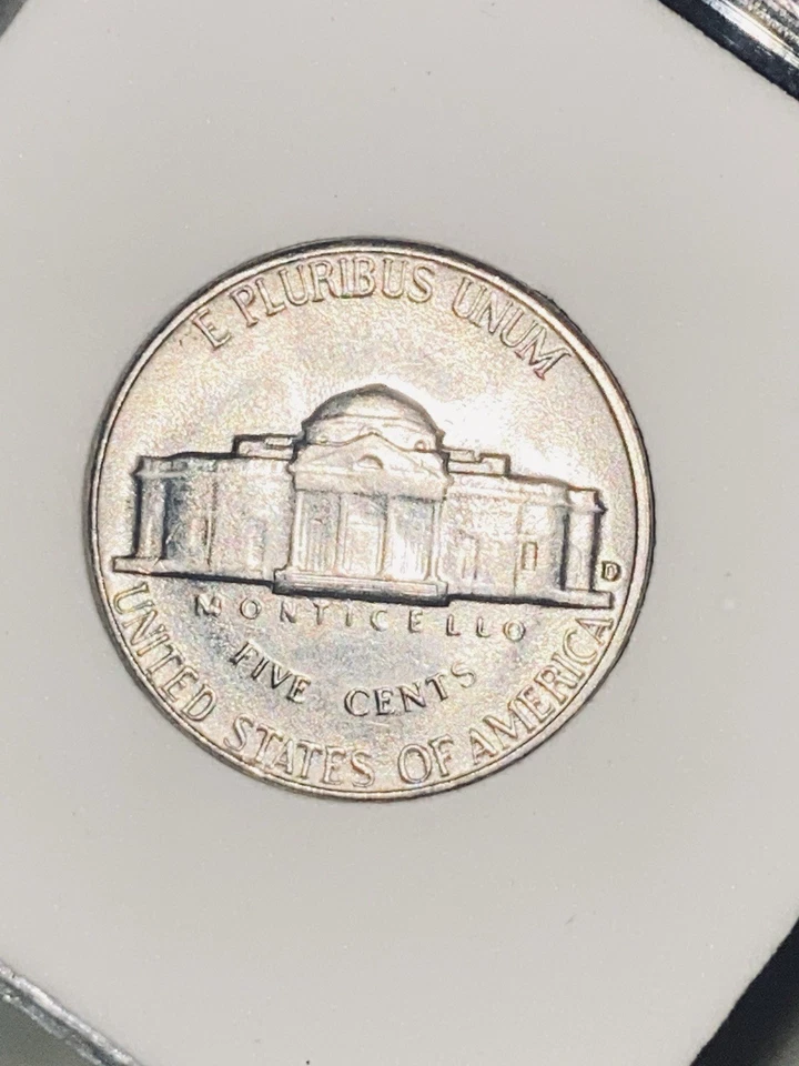 1964 D Jefferson Nickel Full Steps FS BU RAW Rare Sharp Strike Uncertified Gem - Image 3 of 4
