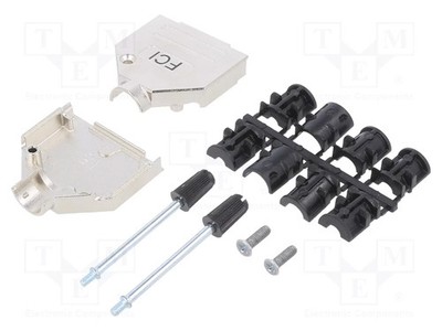 D-Sub 15pin Enclosure for connectors: D-Sub straight