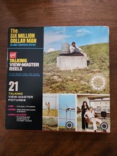 View Master Talking Six Million Dollar Man AVB 559 Complete Set 3 Reels