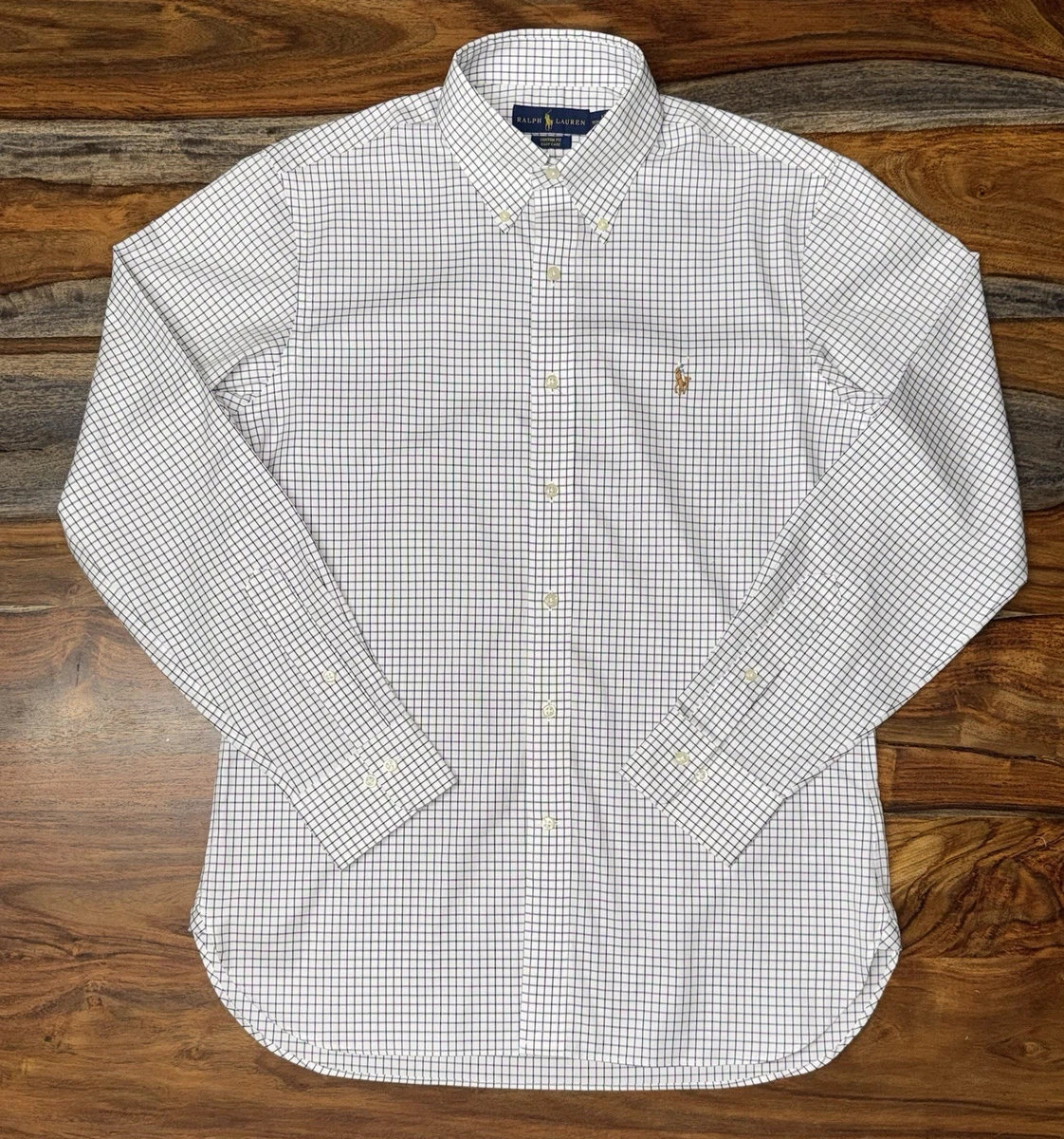 ralph lauren fitted dress shirts STANDARD Dress Shirts - CLOSEOUT SM (14.5 main image 1