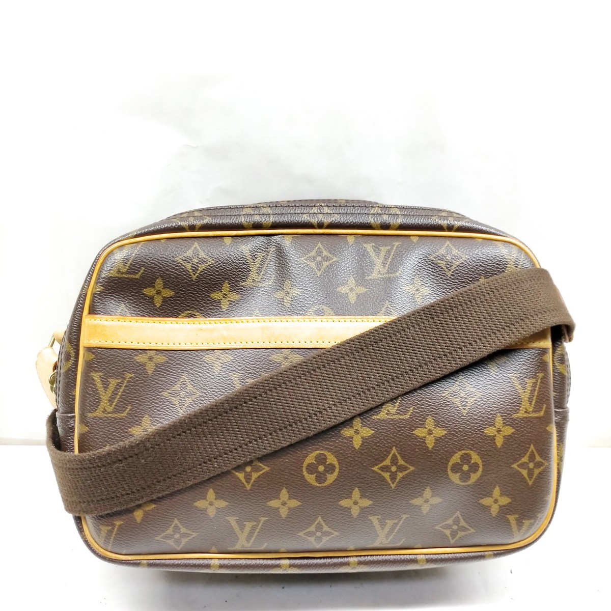 ショルダーバッグ・ポシェット × ヴィンテージ(中古) Louis Vuitton Reporter PM Monogram Shoulder Bag Louis Vuitton LV Crossbody bag Reporter PM Brown Monogram