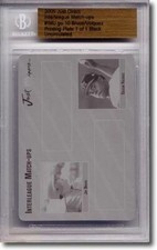 JAY BRUCE * Edison Volquez * Rookie Printing Press Plate BGS 1/1