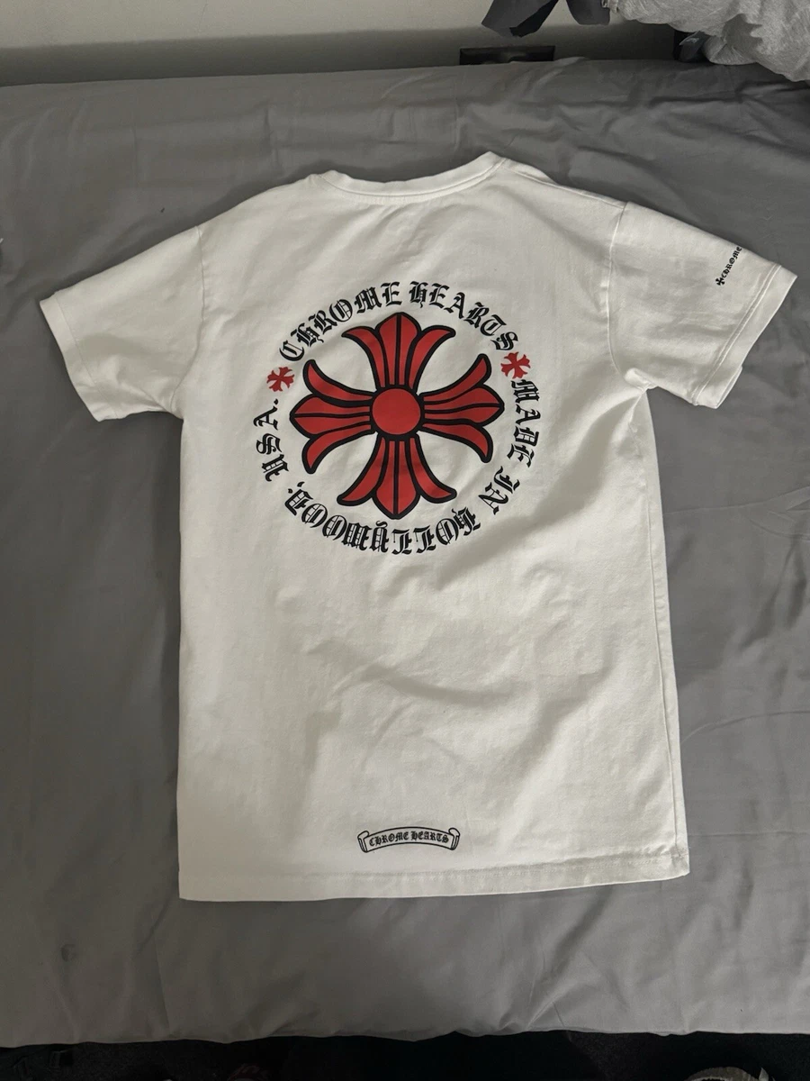 Chrome Hearts White T-Shirts for Men for sale - eBay