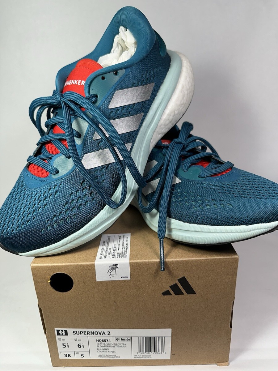 Adidas Supernova 2 DB Schenker Running Shoes Sneakers Teal