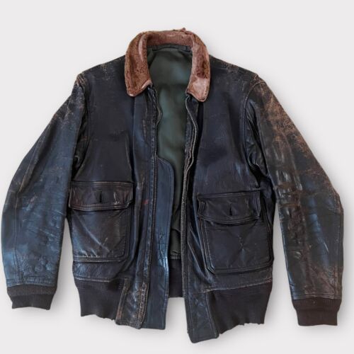 Vintage USN G-1 Flight Jacket - Gem Vintage USN G-1 Flight Jacket - Gem