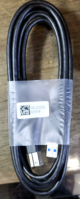 Dell USB 3.0 Type A to B Cable M/M 6' Long Printer Scanner 5KL2E22501  P57VD-HTN