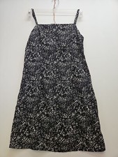 SHEIN Women Dress Size S Regular Sleeveless Straps Black Floral