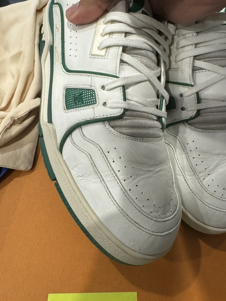Louis Vuitton x Virgil Abloh LV Low Trainer OG Green SS19 | eBay display picture 3