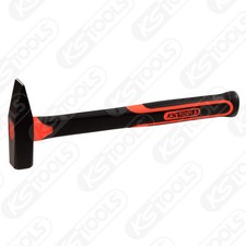 KS TOOLS Schlosserhammer mit Fiberglasstiel,300g 142.1331