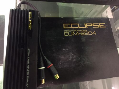 Amplificateur de puissance stéréo Old School Eclipse EUM-2204, ULTRA RARE, vintage, ampli - Photo 1/3