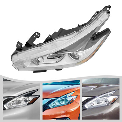 Left Halogen Headlight For 2015-2016 Nissan Murano Projector Headlamp w/LED DRL