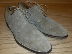 johnston and murphy grey suede