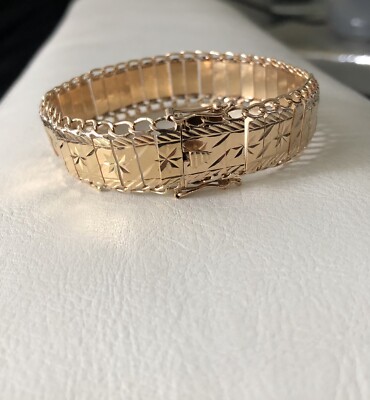 Bracelet Vintage Authentique Des Années 70 - Occasion, Style Rétro, Pièce Unique Avec Histoire