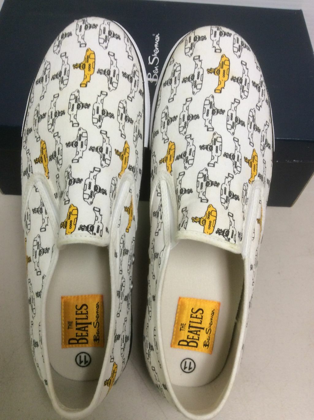 yellow designer sneakers