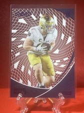 2023 Panini Chronicles Clear Vision Draft Picks #9 Michael Mayer Purple 42/49 RC