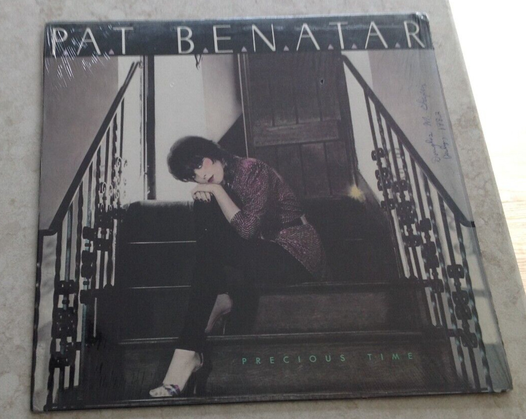 1981 PAT BENATAR LP Precious Time SHRINK! Chrysalis CHR1346 LP is MINT!