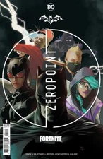 Batman Fortnite Zero Point #1 2nd Print Variant Sealed with Harley code NM
