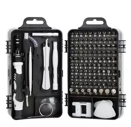 115in1 Feinmechaniker Für PC Handy Brillen Werkzeugset Bit Schraubendreher Set