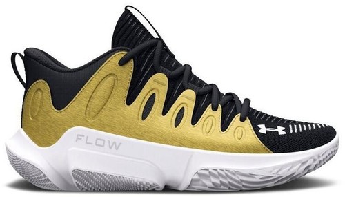 Under Armour Flow Breakthru 4 Basketball Shoes White Gold 3027084-100 Mens 10 Under Armor Flow Breakthru 4 Gold, Black & White Size 10 | eBay main image 4