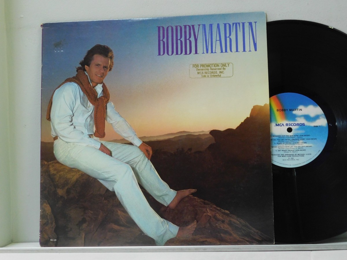 Bobby Martin LP Self Titled MCA M- Zappa Orginal stamped cover 001