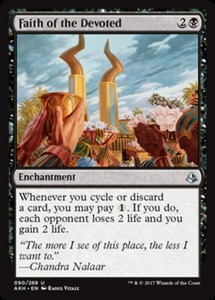 Faith of the Devoted - Foil x1 - Amonkhet - NM-Mint, English - Amonkhet
