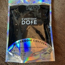 Everyday Dose Coffee Mushrooms, Collagen Protein, Nootropics FOCUS,MOOD, Energy