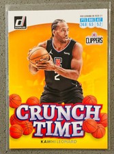 2022-23 Panini Donruss Basketball #7 Kawhi Leonard Base Card Crunch Time Insert